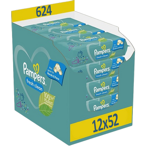 Pampers vlažne maramice Baby Fresh 12x52 kom XXL pack