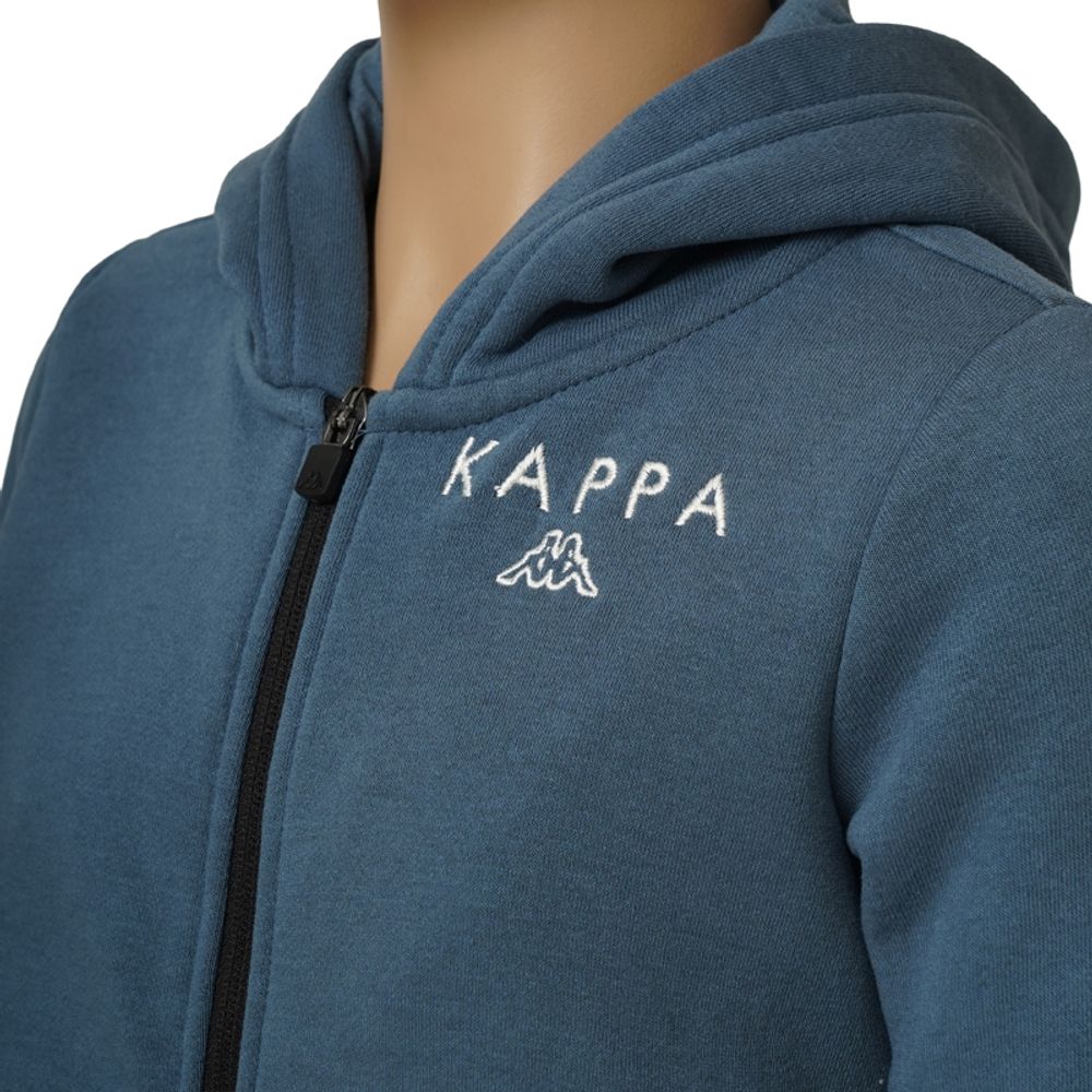 Kappa Dječiji duks na kopčanje sa kapuljačom Logo Sifla slika 3