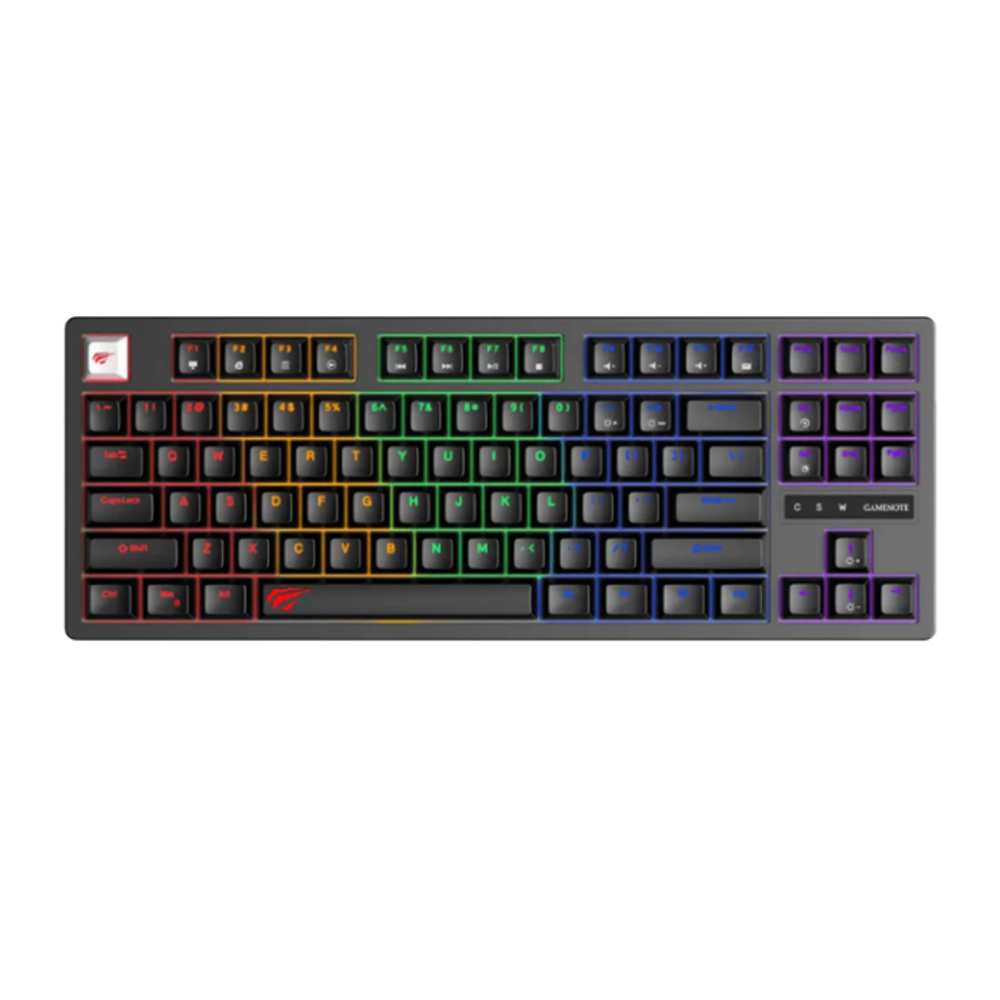Havit Gamenote USB mehanička tipkovnica HV-KB892L - ANG znaki slika 2