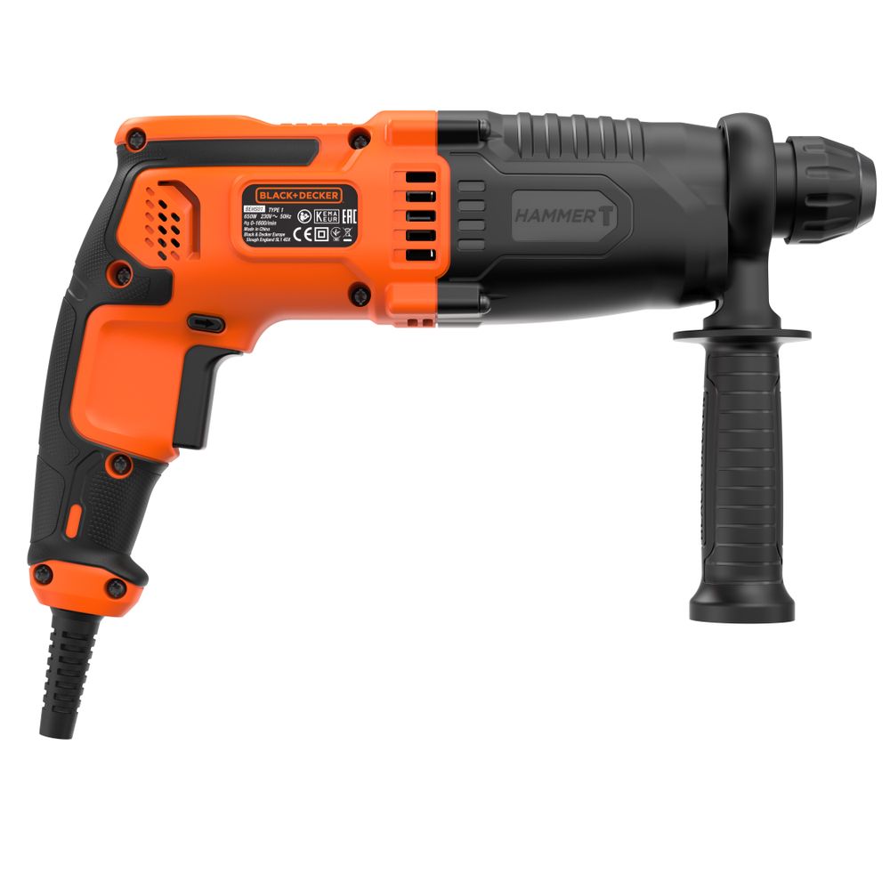 Black&Decker Elektropneumatski čekić 650W SDS+ BEHS01K slika 1