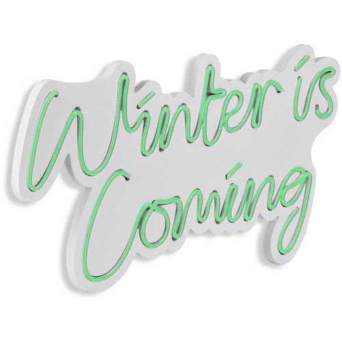 Wallity Ukrasna plastična LED rasvjeta, Winter is Coming - Green slika 5