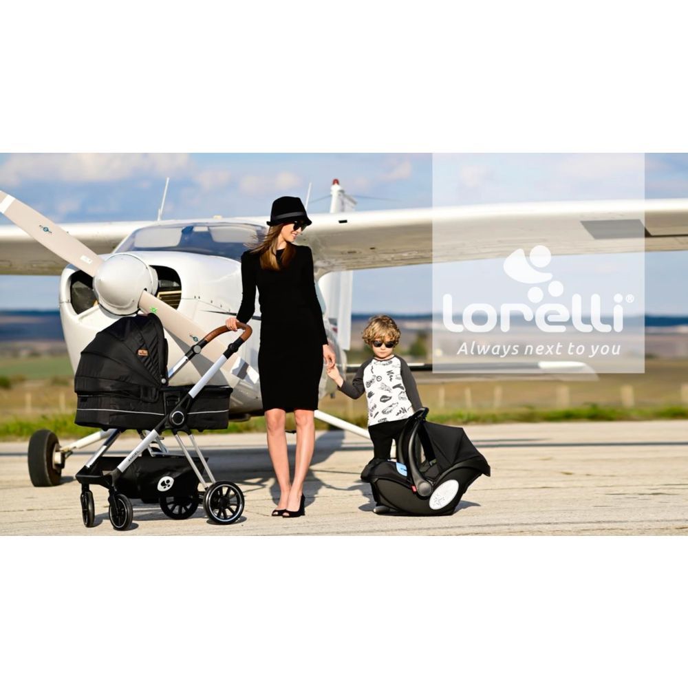 Lorelli Kolica za bebe Angel, Black slika 14