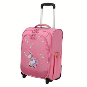 Travelite kofer 44 cm Minimover Unicorn sa 2 točkića, 081836-17, roze