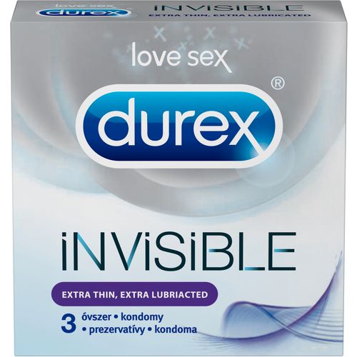 Durex invisible extra lubricated 3/1 slika 1