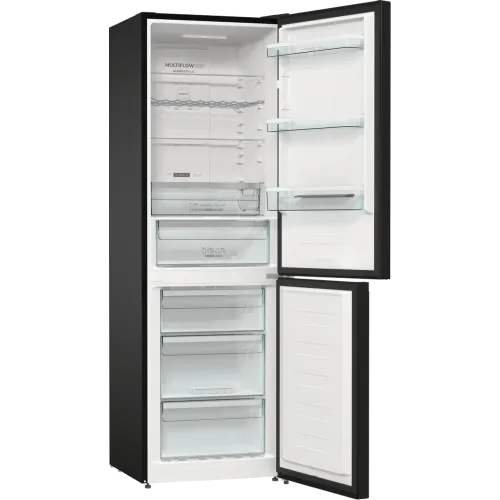 Gorenje NRK619EABXL4 Frižider sa zamrzivačem, NoFrost, Visina 185 cm, Širina 60 cm, Crna boja slika 5