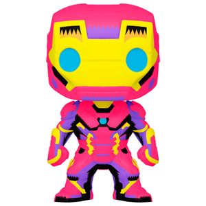 Funko POP figura Marvel Black Light Iron Man