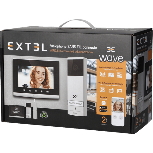 Extel Video interfon 7", bežični set,  WiFi Dual Band - 720313 slika 2
