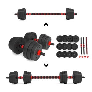 Sgp20 kompozitni set šipki i bučica 20 kg hms