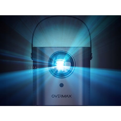 Overmax projektor Multipic 3.6, LED, 150", 3500lm, HD 720p, daljinski, srebrni slika 5