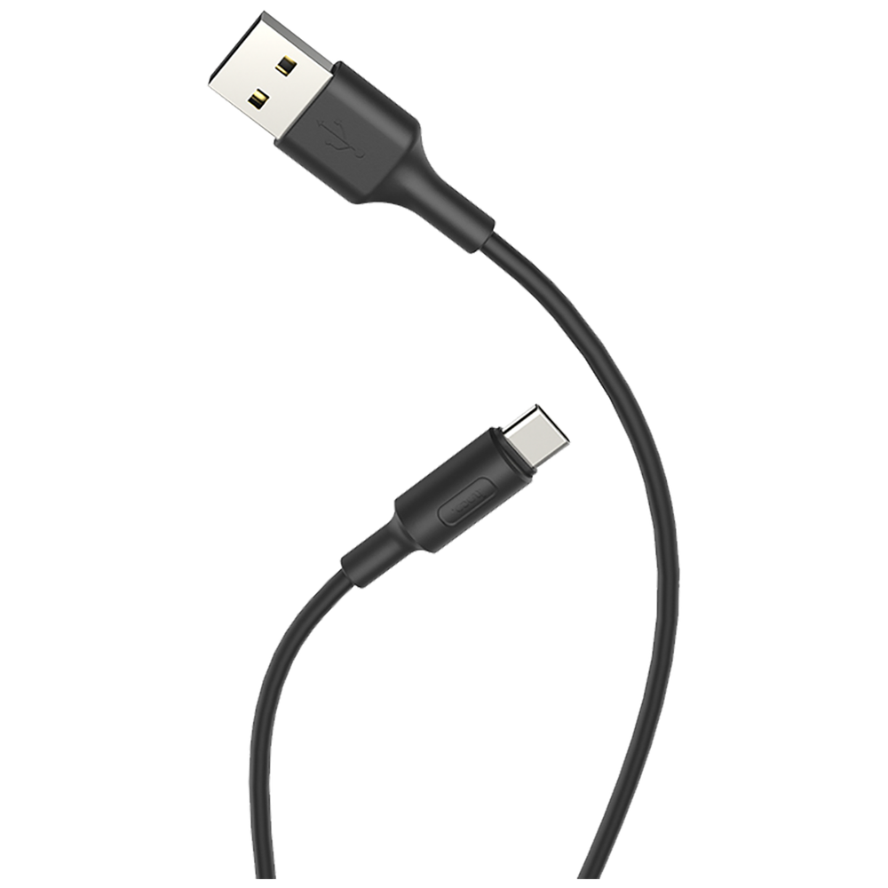 hoco. USB kabl za smartphone, USB type C kabl, 1 met., 2 A, crna - X25 Soarer USB type C, Black slika 3