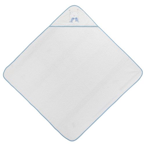 Interbaby ručnik Medvjedić 100x100 white/blue + lampa Zvijezda slika 3