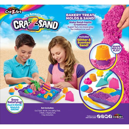 CRAZART set kinetički pijesak Pekara Cra-Z-Sand  680 g 19666 slika 7