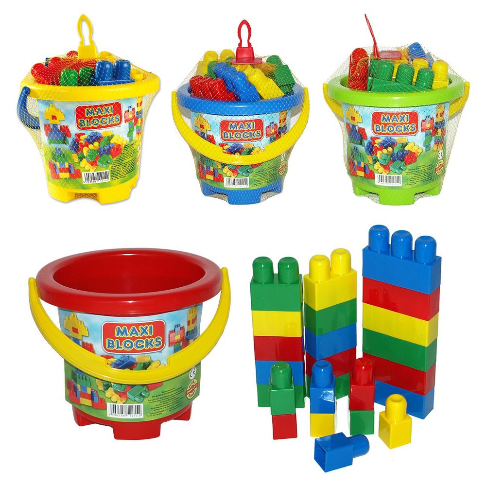 Kocke u kantici Maxi Blocks 24kom, Više boja slika 1