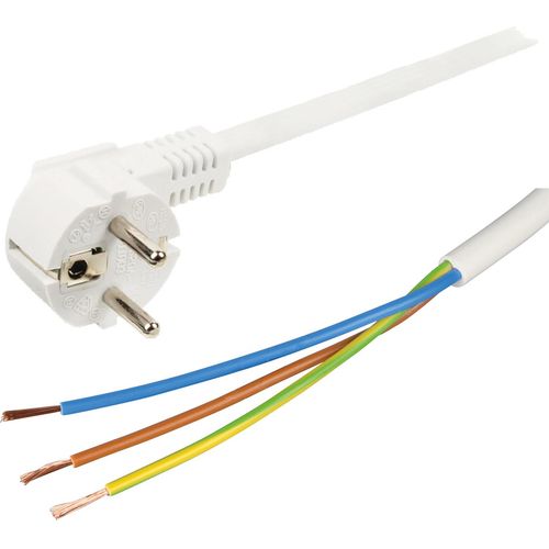 home Produžni kabel, 6 utičnica, 1.0mm², 3 met, beli - NV 06-3/W slika 2