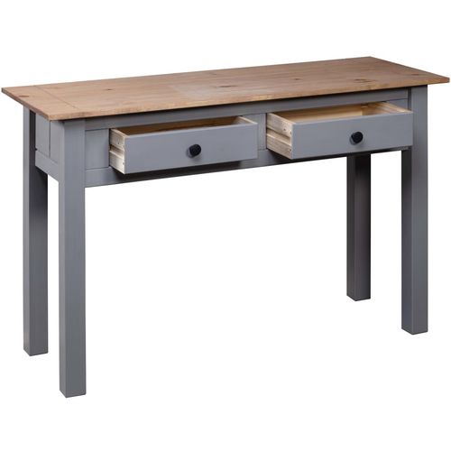 Konzolni stol od borovine sivi 110x40x72 cm asortiman Panama slika 27