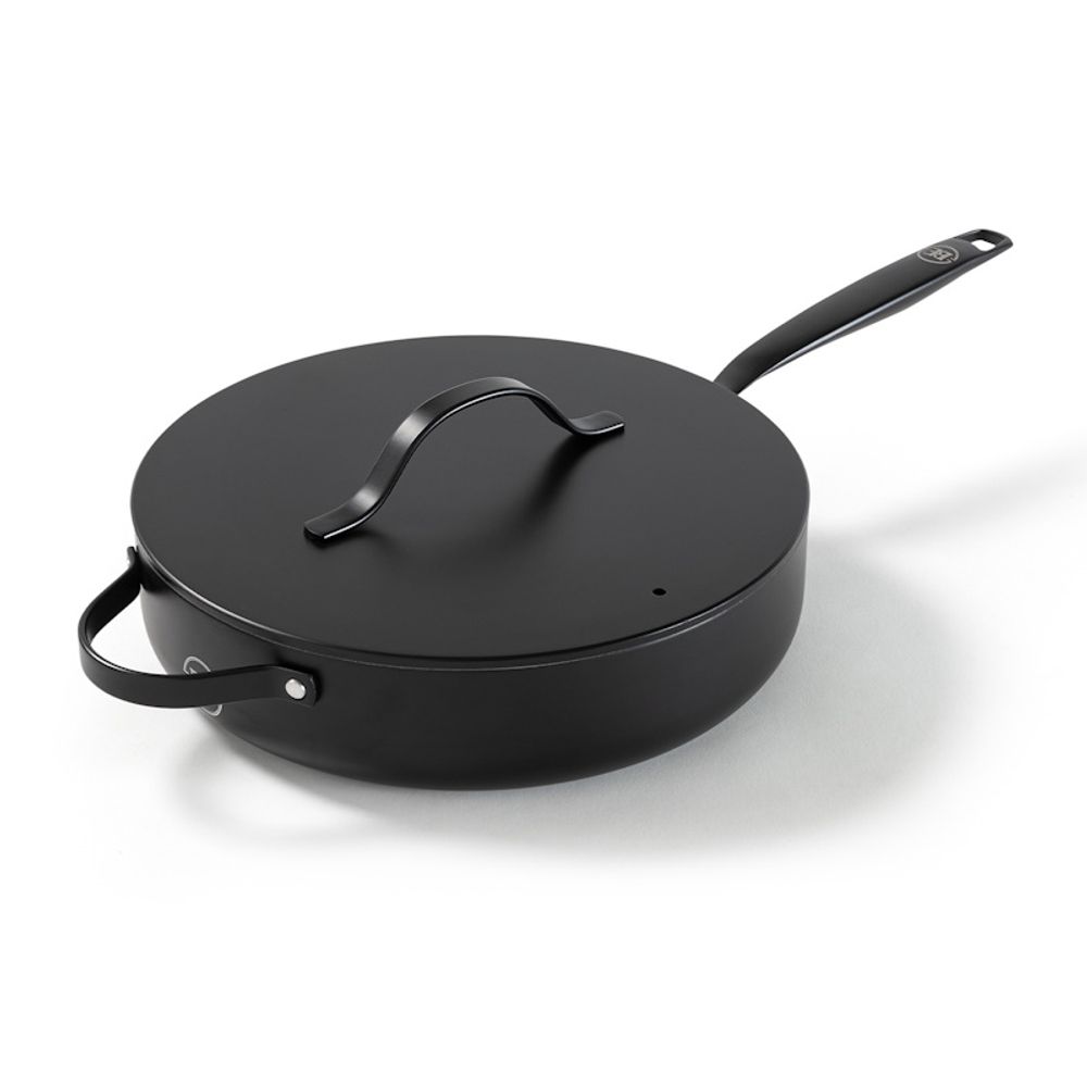BE Living Duboka tava s poklopcem Essential Black 28 cm slika 1