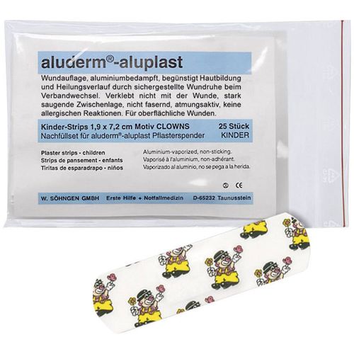 Set flastera za punjenje dispenzera 1009921 Söhngen Aluderm®-aluplast Klaun 25 komada slika 2