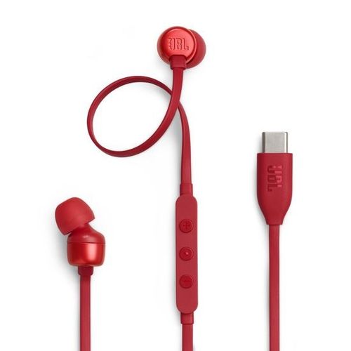 JBL slušalice in-ear USB-C Tune 310C red slika 1