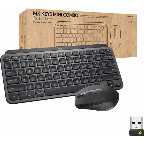 Logitech MX Keys Mini Combo 4000dpi grafit Bežična tastatura + miš  slika 1