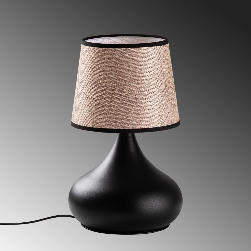 Bulbe - 15462 Crna-Bež Stolna Lampa slika 6