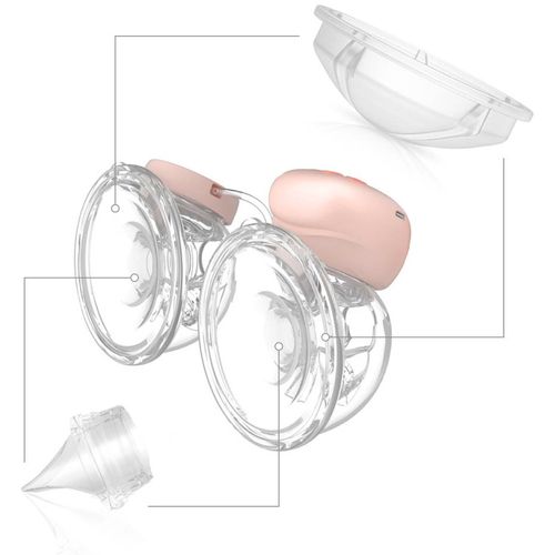 BabyOno set rezervnih dijelova za izdajalicu Twinny KIT I - silikonska membrana + ventil slika 1