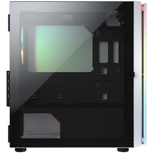 COUGAR | Purity RGB White | PC Case | Mini Tower / TG Front Panel with ARGB strip / 1 x ARGB Fan / 3mm TG Left Panel slika 5