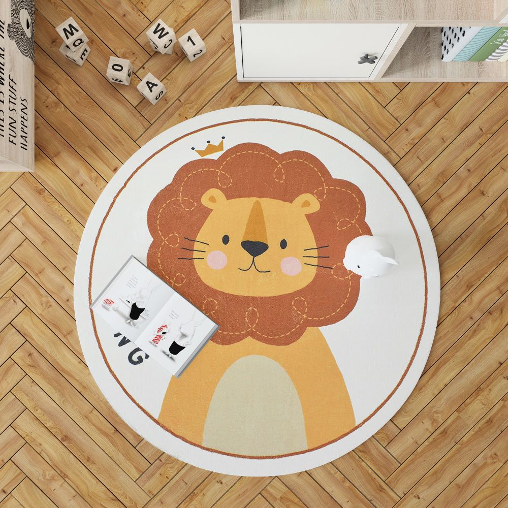 Tanki tepih sa digitalnim printom LAV (100 x 100 cm) Woopamuk101 slika 1