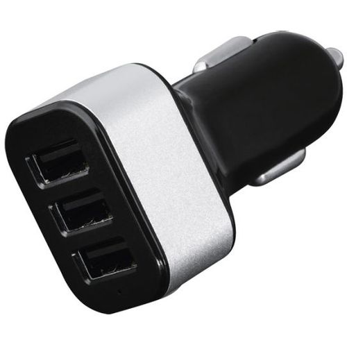 Hama Adapter auto punjač, 3 USB porta, 4.4A slika 1