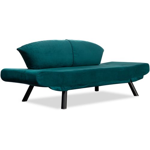 Atelier Del Sofa Dvosjed na razvlačenje, Petrol Plava, Genzo - Petrol Blue slika 4