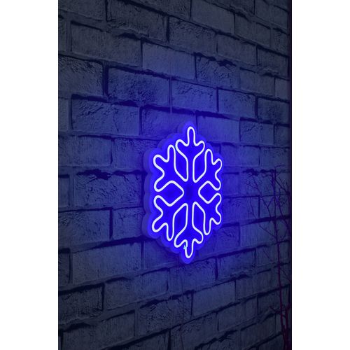 Wallity Ukrasna plastična LED rasvjeta, Snowflake - Blue slika 1