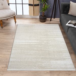 TANKI Tepih Jasmine 1452 WhiteBeige Carpet (120 x 170)