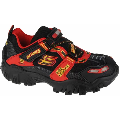 Skechers damager iii-fire stopper dječje sportske tenisice 400019l-bkrd slika 9