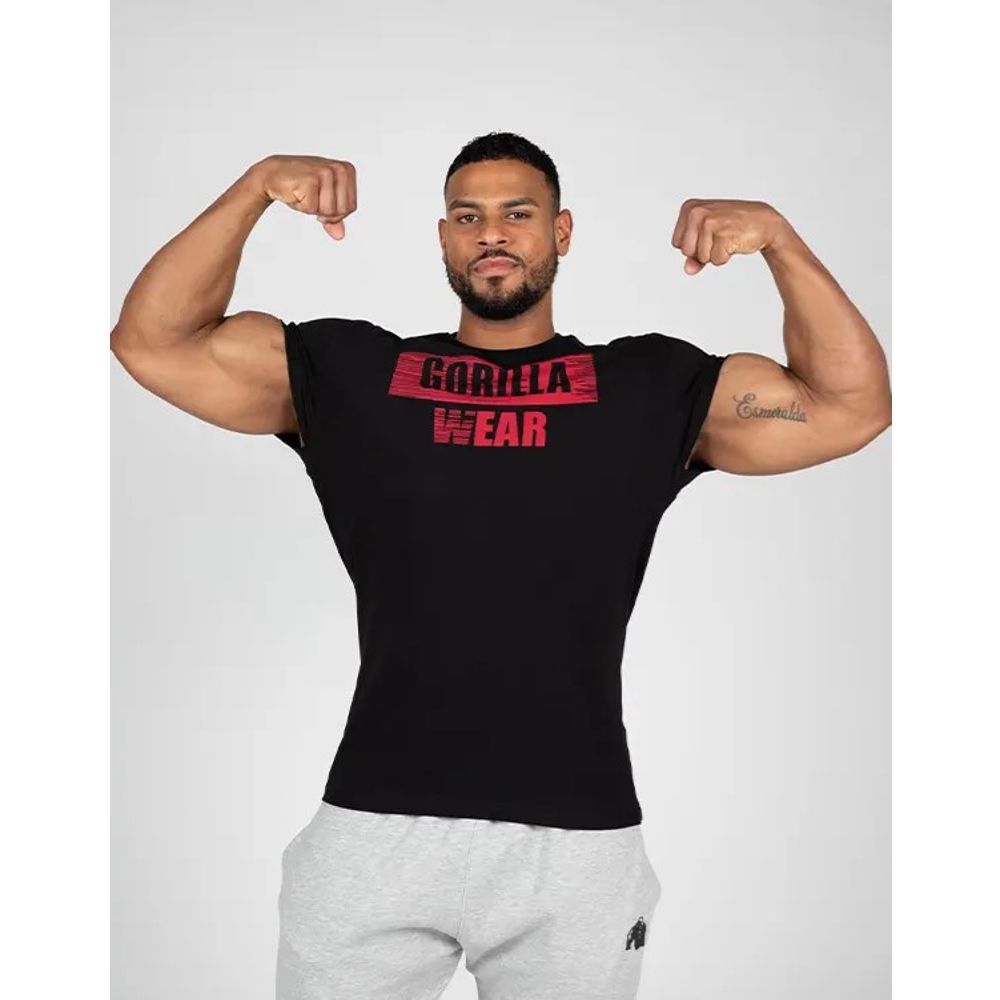 Gorilla Wear MURRAY Majica, Crna slika 4