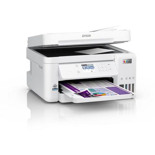 Epson C11CJ61406 L6276 EcoTank, print-scan-copy, Color, A4, 4800X1200, LAN, Wi-Fi, ADF, LCD, Duplex, white slika 3