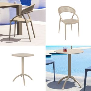 Set za terasu — by BONZINI • 2 stolice + 1 stol