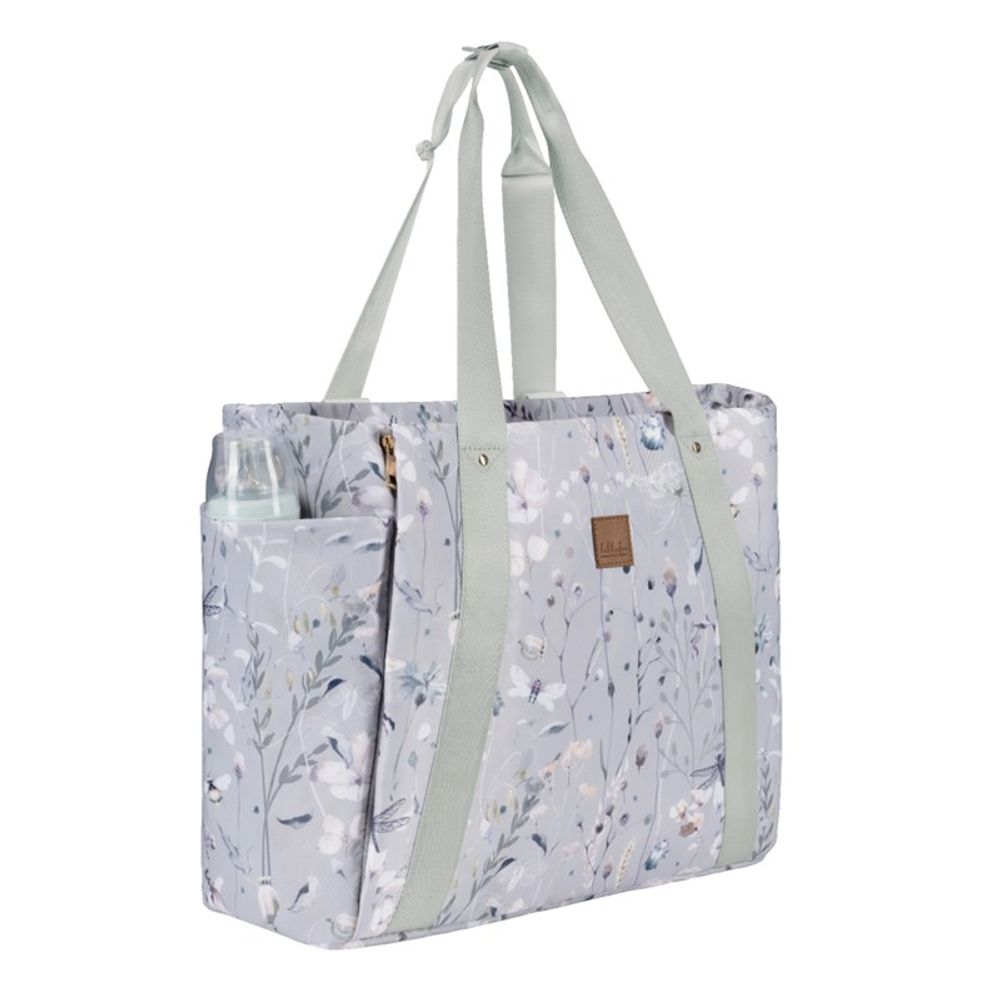 Kikka Boo Torba za mamu Florence, Dreamy Fields Grey slika 4