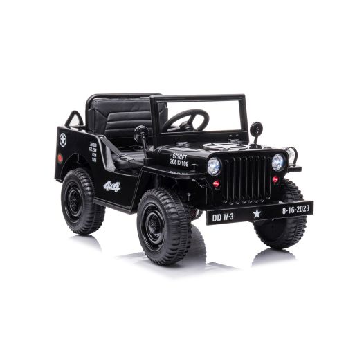 Jeep JH-103 crni 4x4 - auto na akumulator slika 1