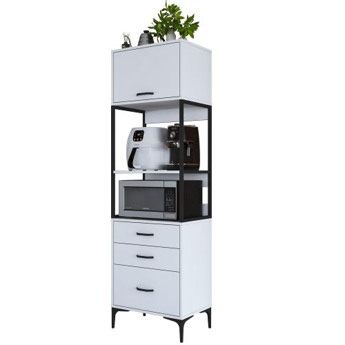 JE135 - 3101 White Multi Purpose Cabinet slika 10