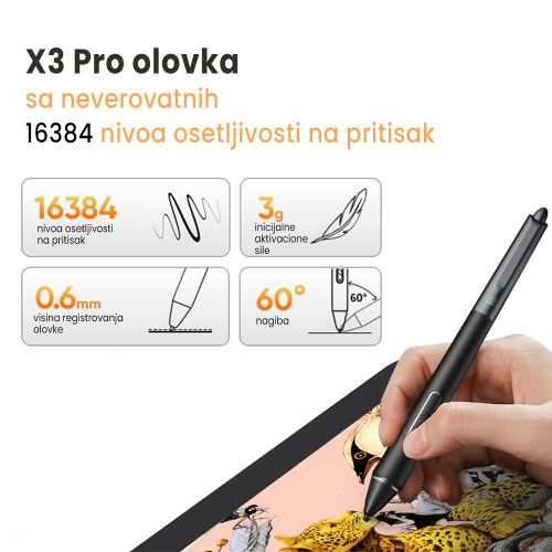 XP-Pen Artist Pro 16 (2. generacije) Grafička tabla slika 5