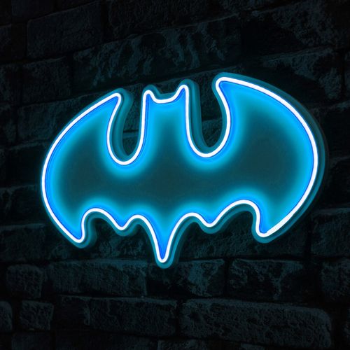 Wallity Ukrasna plastična LED rasvjeta, Batman Bat Light - Blue slika 8