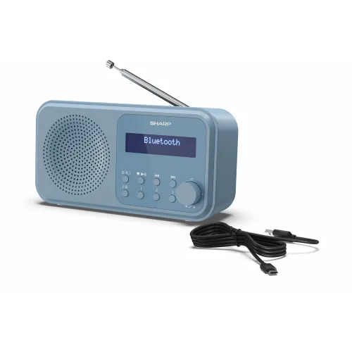 Sharp radio DR-P420 Plavi (DAB+, DAB, FM, BT, RDS) slika 1