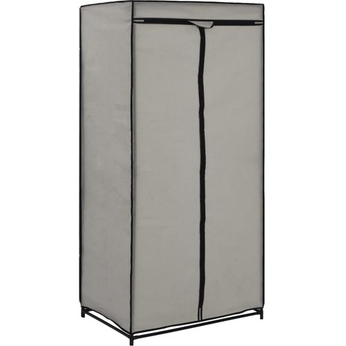 282440 Wardrobe Grey 75x50x160 cm slika 4