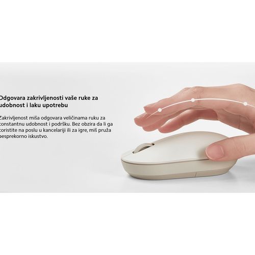 Xiaomi Wireless Mouse 2 lite miš beli (BHR8915GL) slika 2