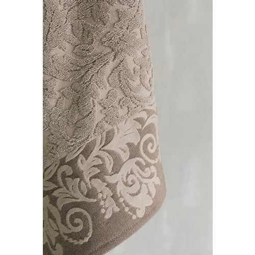 Jaquard peškir Floral 70x140 - Beige 021691 slika 1