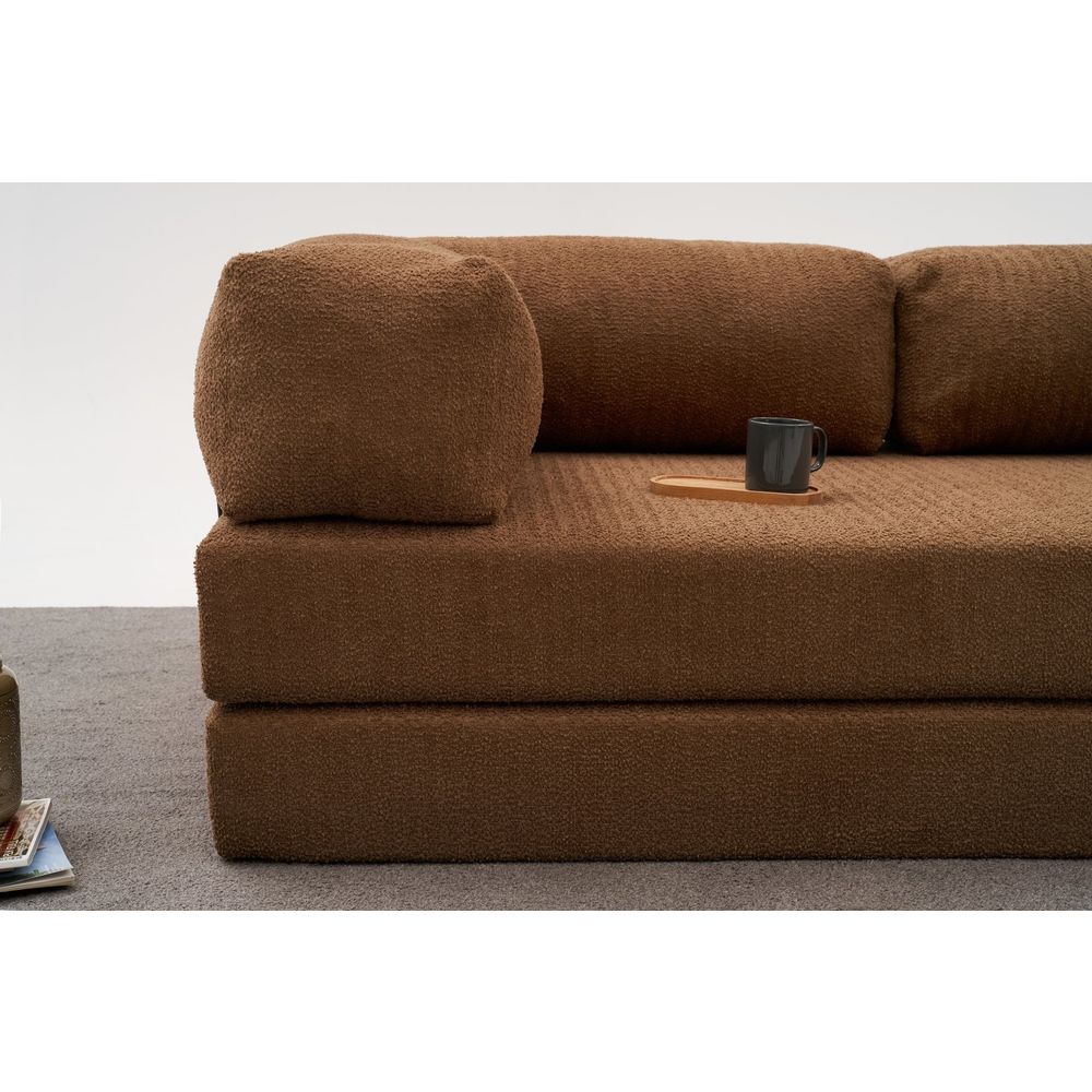 Comfort Mini - Smeđi Ugaoni Sofa slika 3