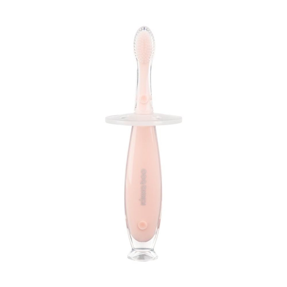 Kikka Boo Silikonska četkica za zube Softy 6m+, Pink slika 1