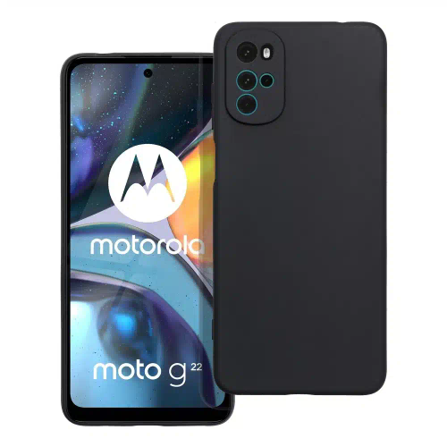 MATT maska za MOTOROLA G22 crna slika 1