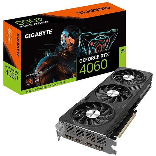 Grafička kartica Gigabyte GF RTX4060 GAMING OC, 8GB GDDR6 GV-N4060GAMING OC-8GD G10 slika 1