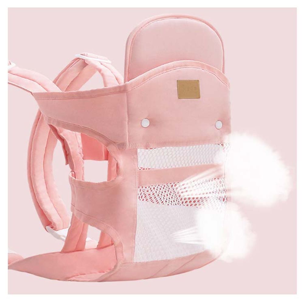 Višenamjenska ergonomska nosiljka za bebe s prozračnom mrežom i uklonjivim osloncem za glavu slika 6