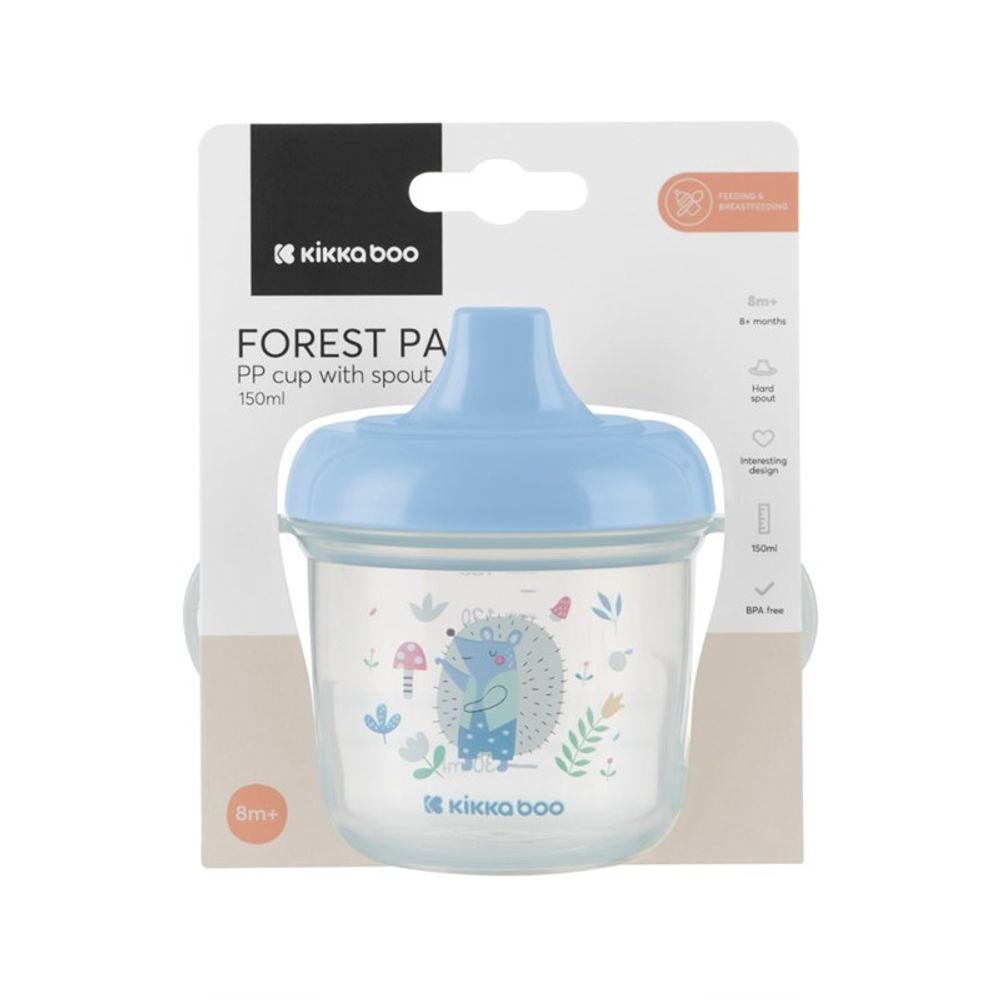 Kikka Boo Flašica/Čašica Forest Party 150 ml, Blue slika 3